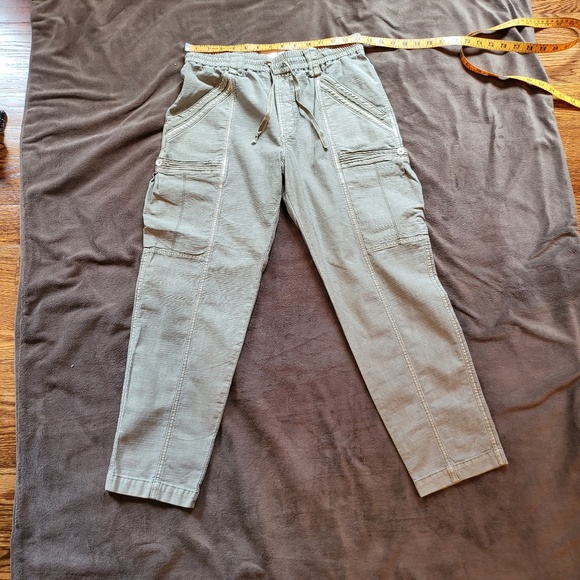 Anthropology Womens Pants Size 26 Khaki Green - Picture 3 of 5